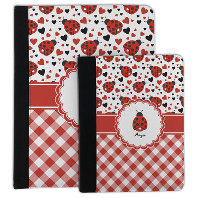 Ladybugs & Gingham Padfolio Clipboard (Personalized)