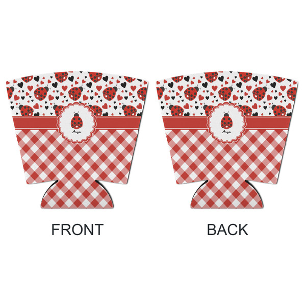 Ladybugs & Gingham Party Cup Sleeves - with bottom - APPROVAL