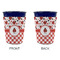 Ladybugs & Gingham Party Cup Sleeves - without bottom - Approval