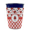 Ladybugs & Gingham Party Cup Sleeves - without bottom - FRONT (on cup)