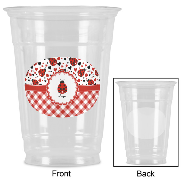 Ladybugs & Gingham Party Cups - 16oz - Approval