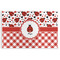 Ladybugs & Gingham Disposable Paper Placemats (Personalized)