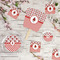 Ladybugs & Gingham Party Supplies Combination Image - All items - Plates, Coasters, Fans