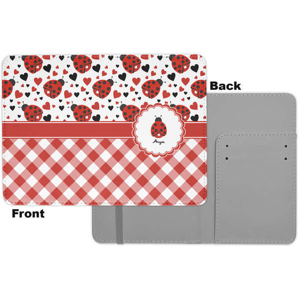 Ladybugs & Gingham Passport Holder - Apvl