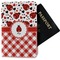 Ladybugs & Gingham Passport Holder - Fabric (Personalized)