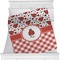 Ladybugs & Gingham Minky Blanket (Personalized)