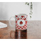 Ladybugs & Gingham Personalized Coffee Mug - Lifestyle
