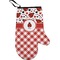 Ladybugs & Gingham Personalized Oven Mitts