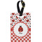 Ladybugs & Gingham Personalized Rectangular Luggage Tag