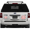 Ladybugs & Gingham Personalized Square Car Magnets on Ford Explorer