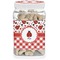 Ladybugs & Gingham Dog Treat Jar (Personalized)