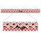 Ladybugs & Gingham Plastic Ruler - 12" (Personalized)