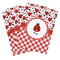 Ladybugs & Gingham Playing Cards - Hand Back View