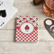 Ladybugs & Gingham Playing Cards - In Context