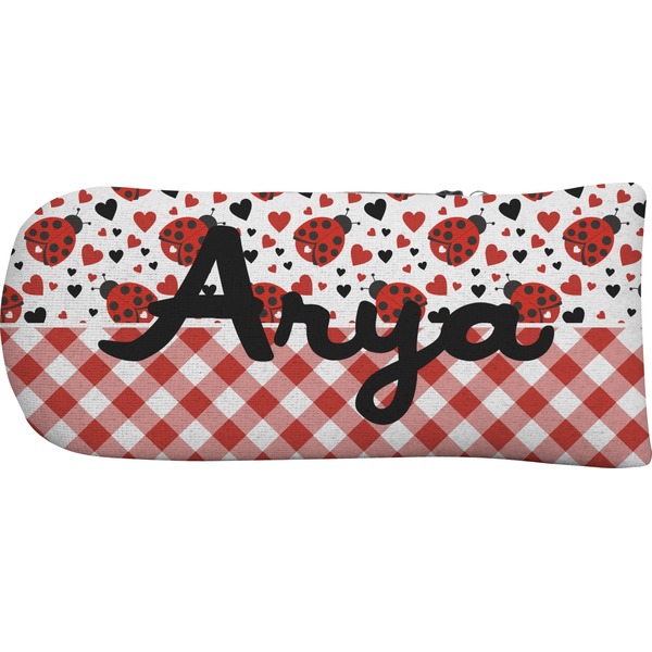 Ladybugs & Gingham Putter Cover (Front)