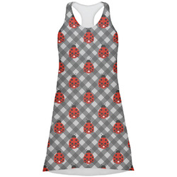 Ladybugs & Gingham Racerback Dress (Personalized)