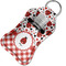 Ladybugs & Gingham Sanitizer Holder Keychain - Small in Case