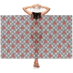 Ladybugs & Gingham Sheer Sarong