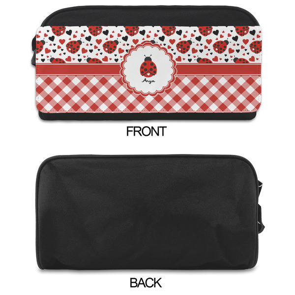 Ladybugs & Gingham Shoe Bags - APPROVAL