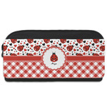 Ladybugs & Gingham Shoe Bag (Personalized)