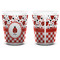Ladybugs & Gingham Shot Glass - White - APPROVAL