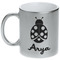 Ladybugs & Gingham Silver Mug - Main