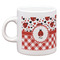 Ladybugs & Gingham Single Shot Espresso Cup - Single Front