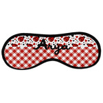 Ladybugs & Gingham Sleeping Eye Masks - Large (Personalized)