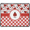 Ladybugs & Gingham Large Gaming Mouse Pad - 12.5" x 10" (Personalized)