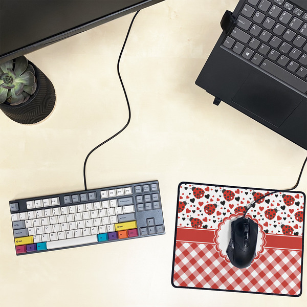 Ladybugs & Gingham Small Gaming Mats - LIFESTYLE