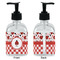 Ladybugs & Gingham Glass Soap/Lotion Dispenser - Approval