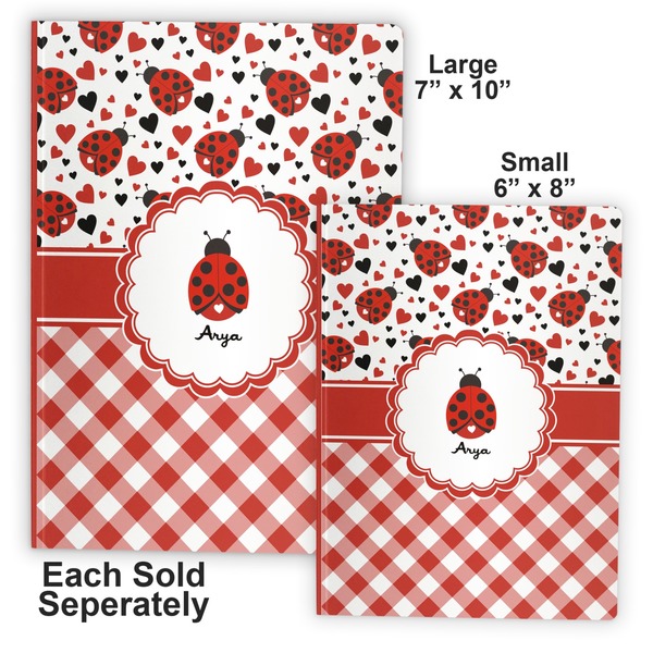 Ladybugs & Gingham Soft Cover Journal - Compare
