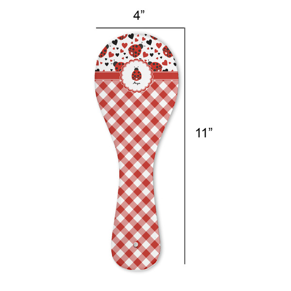 Ladybugs & Gingham Spoon Rest Trivet - APPROVAL