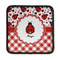 Ladybugs & Gingham Square Patch