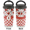 Ladybugs & Gingham Stainless Steel Travel Cup - Apvl