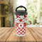 Ladybugs & Gingham Stainless Steel Travel Cup Lifestyle