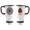 Ladybugs & Gingham Stainless Steel Travel Mug with Handle - Apvl