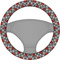 Ladybugs & Gingham Steering Wheel Cover