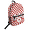 Ladybugs & Gingham Student Backpack (Personalized)