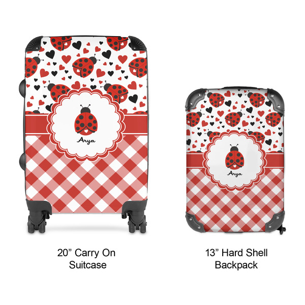 Ladybugs & Gingham Suitcase Set 4 - APPROVAL