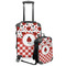 Ladybugs & Gingham Kids 2-Piece Luggage Set - Suitcase & Backpack (Personalized)