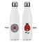 Ladybugs & Gingham Tapered Water Bottle - Apvl