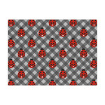 Ladybugs & Gingham Tissue Paper Sheets - Large - Heavyweight