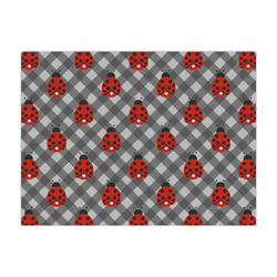 Ladybugs & Gingham Tissue Paper Sheets - Large - Heavyweight