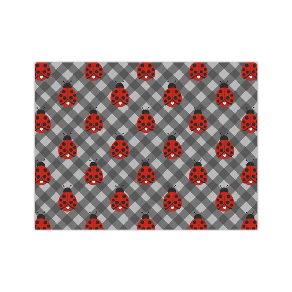 Custom Ladybugs & Gingham Tissue Paper Sheets - Medium - Heavyweight
