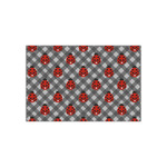 Ladybugs & Gingham Tissue Paper Sheets - Small - Heavyweight
