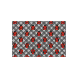 Ladybugs & Gingham Small Tissue Papers Sheets - Heavyweight