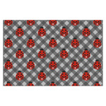 Ladybugs & Gingham Tissue Paper Sheets - X-Large - Heavyweight