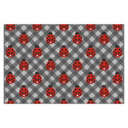 Ladybugs & Gingham X-Large Tissue Papers Sheets - Heavyweight