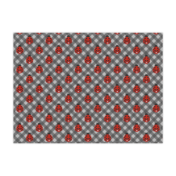 Custom Ladybugs & Gingham Tissue Paper Sheets